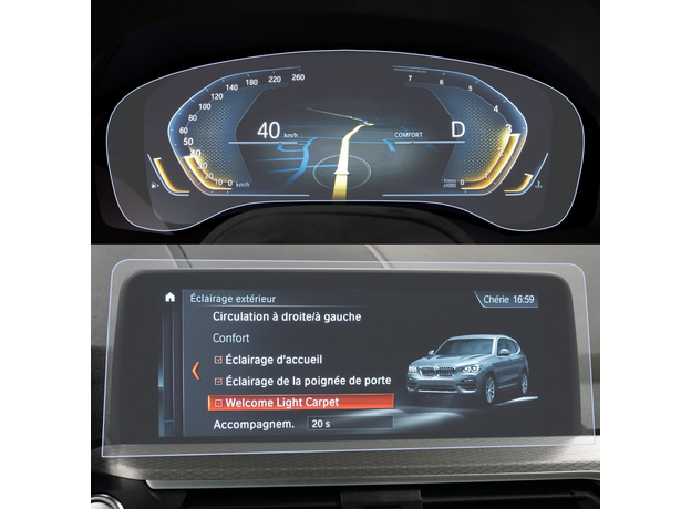 Set Folii Ceasuri si Navigatie BMW X3 (G01) 2022+